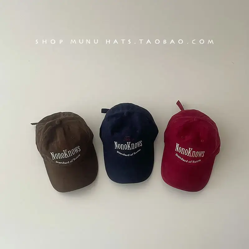 Children's Pink Korean Style Baseball Cap Sunshade Cap — feature 18