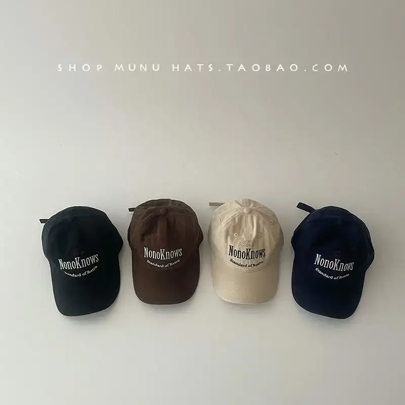 Children's Pink Korean Style Baseball Cap Sunshade Cap — feature 19