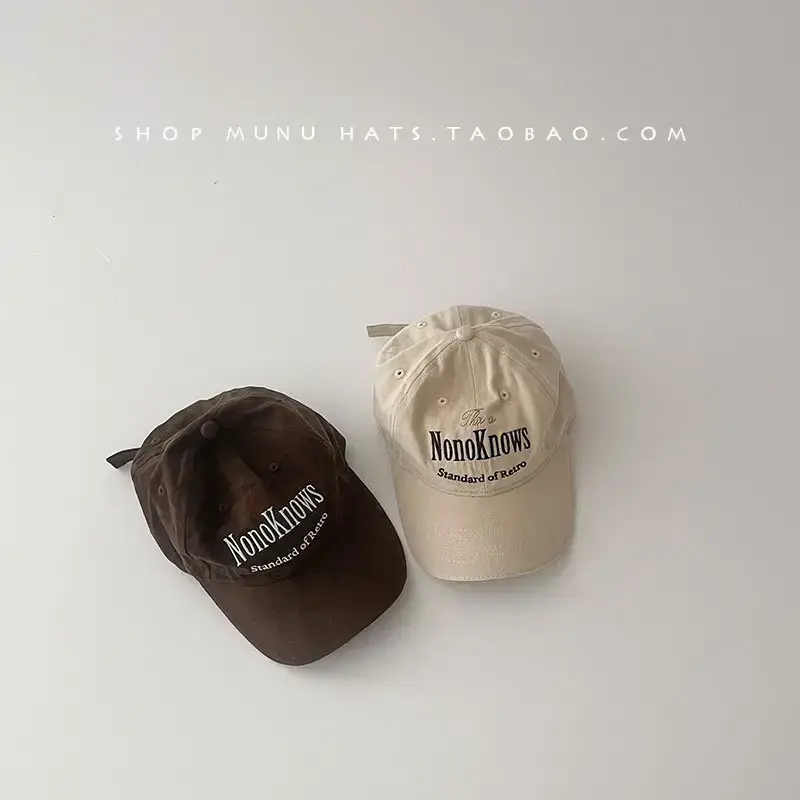 Children's Pink Korean Style Baseball Cap Sunshade Cap — feature 22