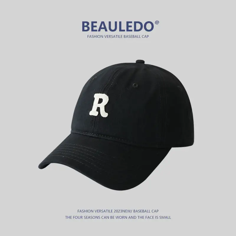 Beauledo Black Letter Baseball Cap for Women - Image 4