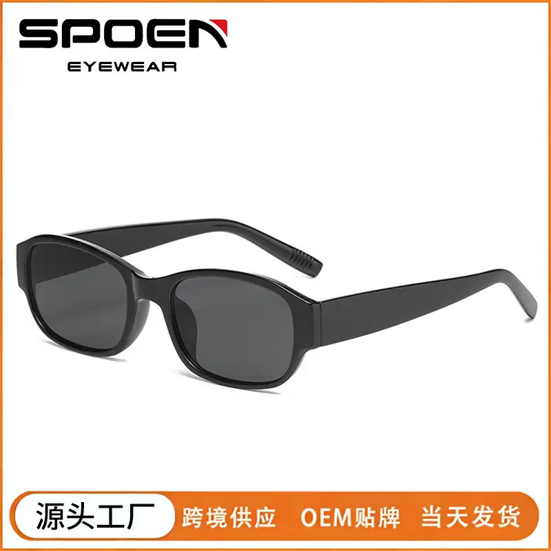 Women's Black Cat's Eye Sunglasses UV Protection