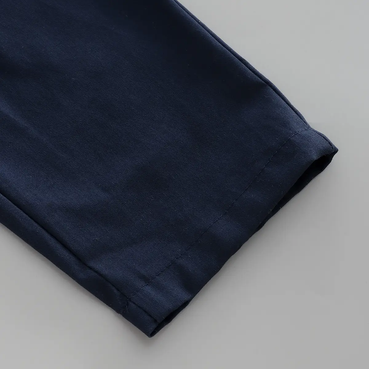 Kids White T-Shirt Navy Pants Summer Set — feature 9