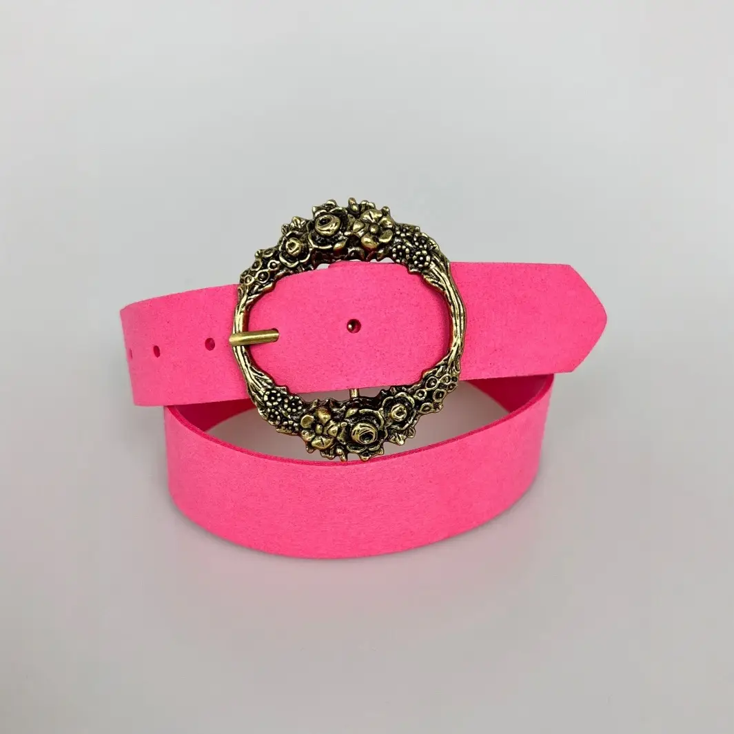 2025 Spring Belt Candy Color Round Buckle Chic Style - Image 15