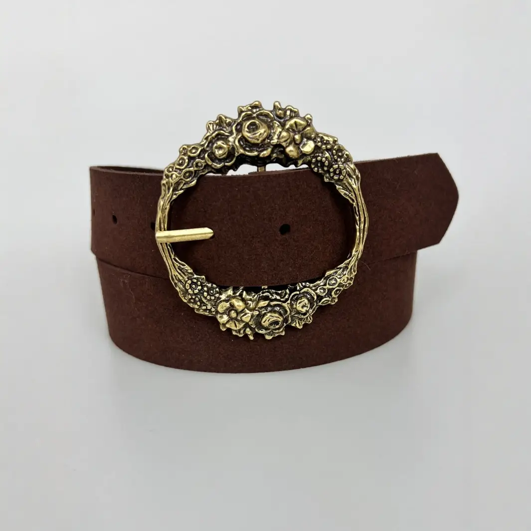 2025 Spring Belt Candy Color Round Buckle Chic Style - Image 16