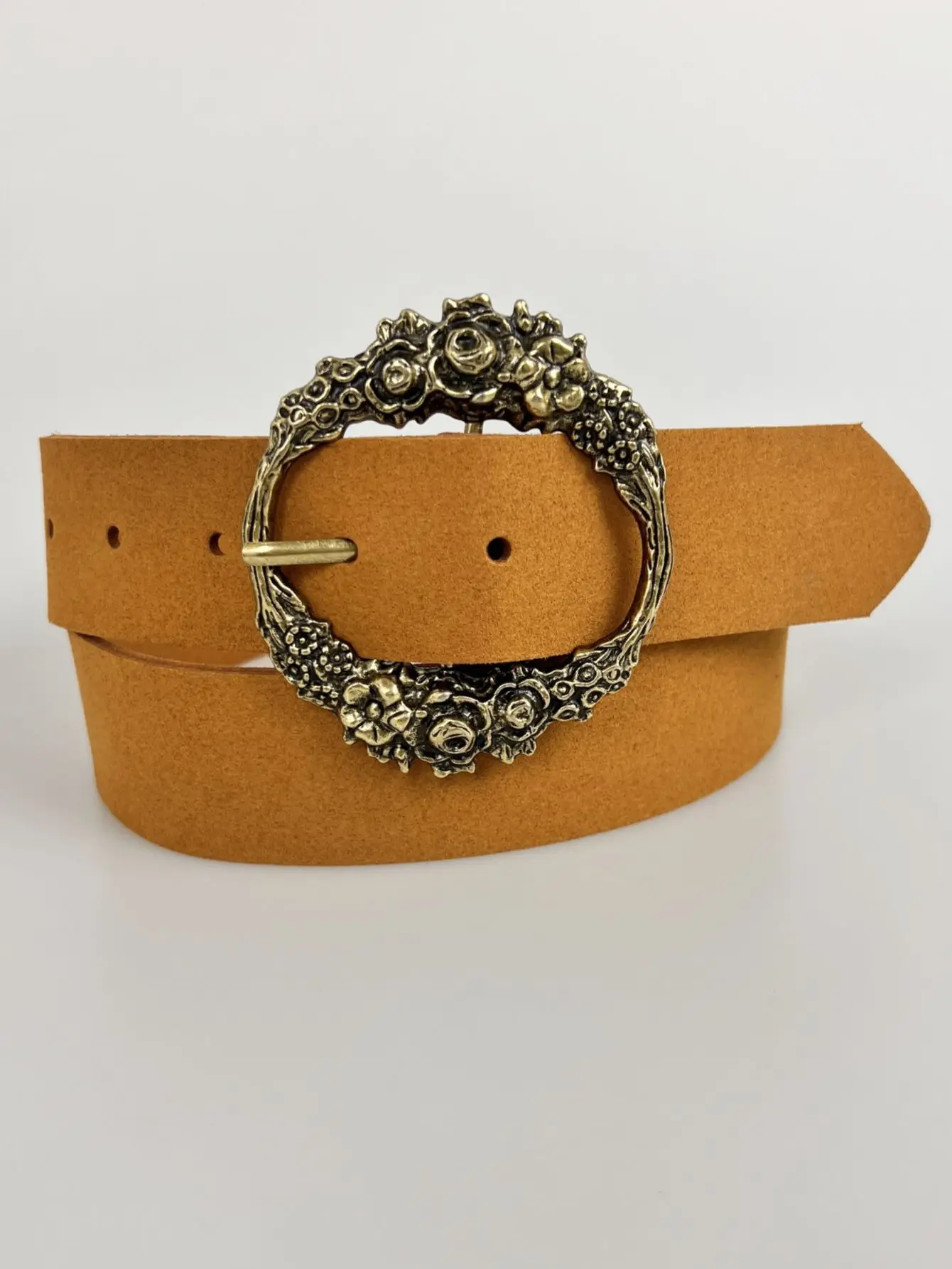 2025 Spring Belt Candy Color Round Buckle Chic Style — feature 14
