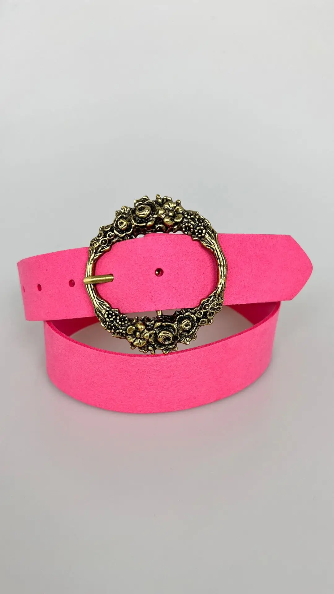 2025 Spring Belt Candy Color Round Buckle Chic Style — feature 2