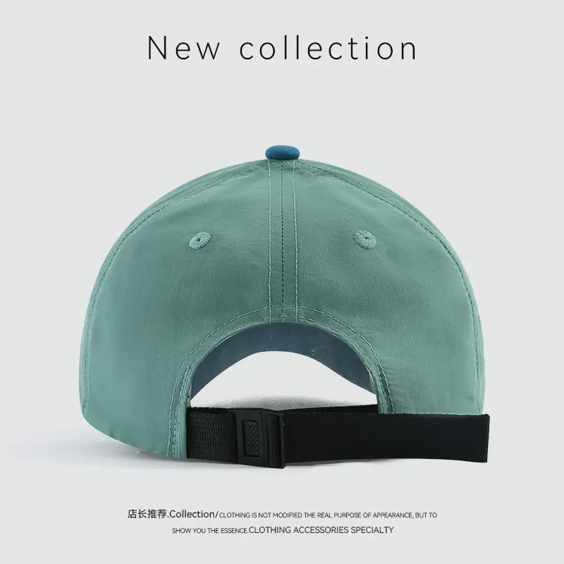 Women's Black EMBROIDERY Baseball Cap Spring Summer - Image 11