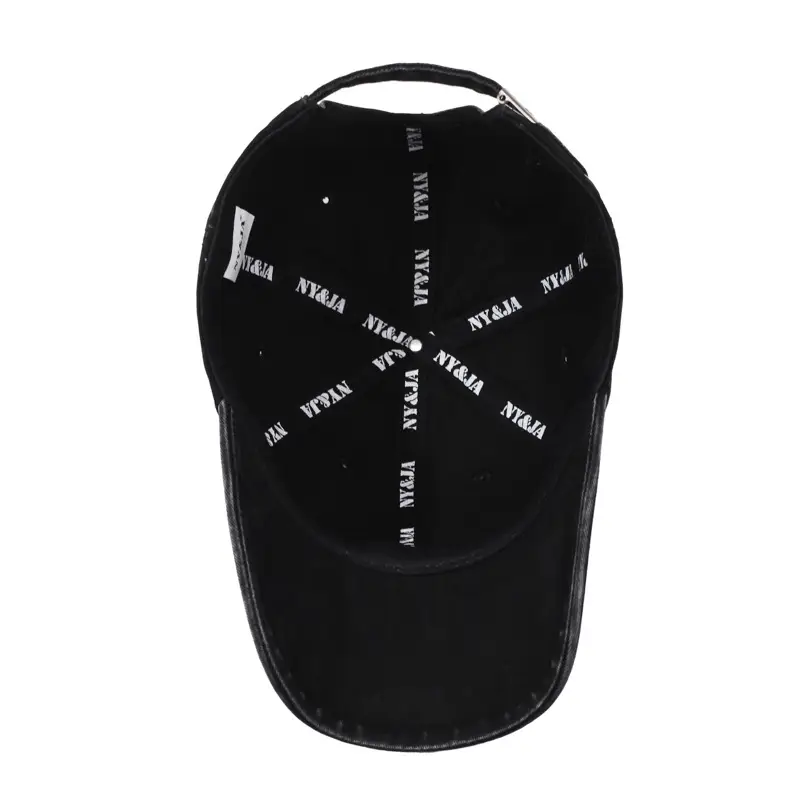 American Vintage Letter Baseball Cap Women's Face Showface Small Spring New Washed All-match Casual Sunshade Duck Tongue Hat for Men - Image 10