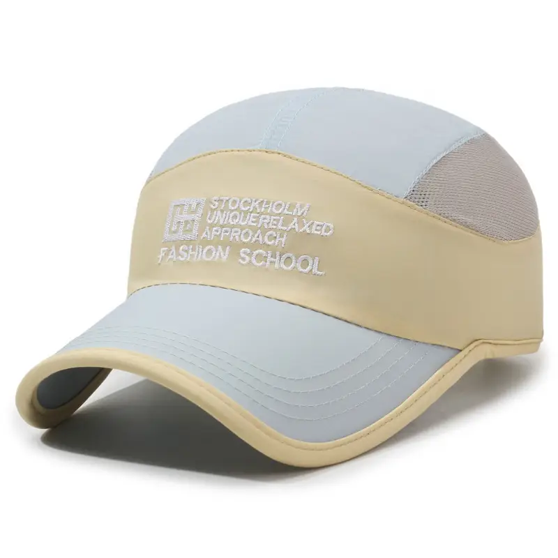 Men Summer Baseball Cap Korean Style Fashionable Outdoor Travel Mountaineering Sunshade Cap Quick-drying Breathable Sunscreen Cap - Image 3