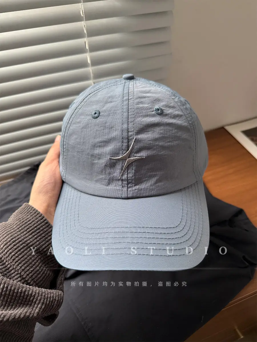 Women's Embroidered Blue Baseball Cap 2026 Spring — feature 10