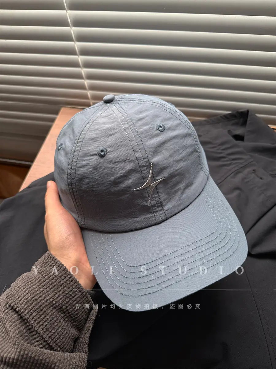 Women's Embroidered Blue Baseball Cap 2026 Spring — feature 11
