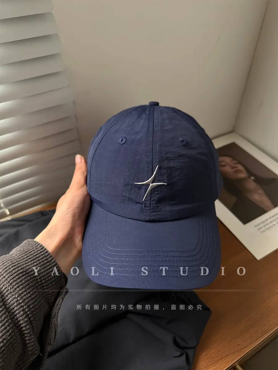 Women's Embroidered Blue Baseball Cap 2026 Spring — feature 17