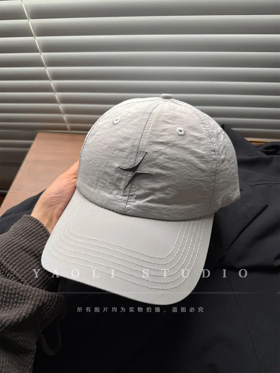 Women's Embroidered Blue Baseball Cap 2026 Spring — feature 5