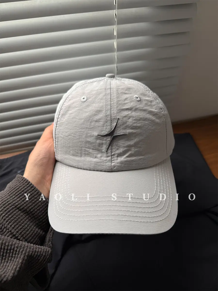 Women's Embroidered Blue Baseball Cap 2026 Spring - Image 3