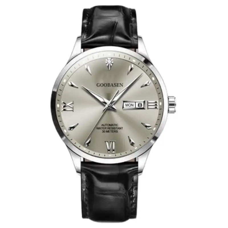 Men's Diamond Luminous Double Calendar Watch - Image 3
