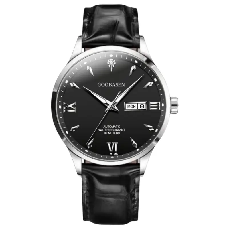 Men's Diamond Luminous Double Calendar Watch - Image 4