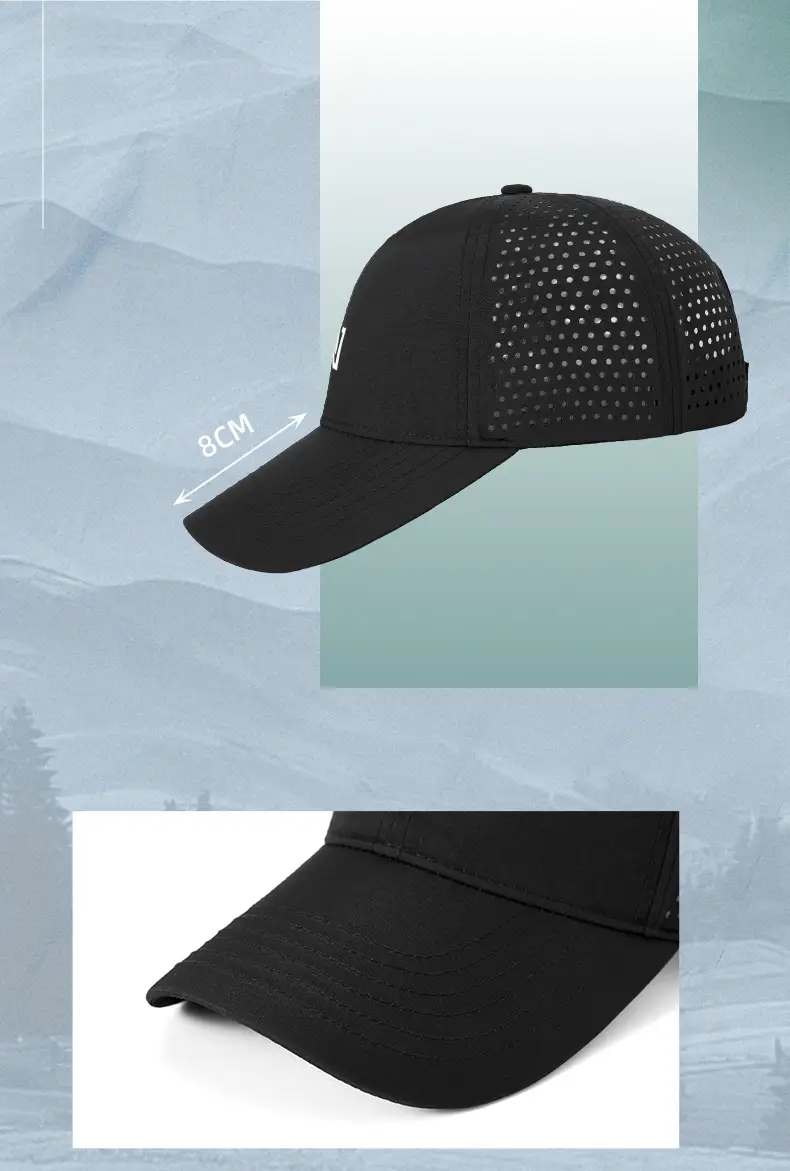 Men Mesh Sun Hat 62CM Adjustable Cap — feature 14