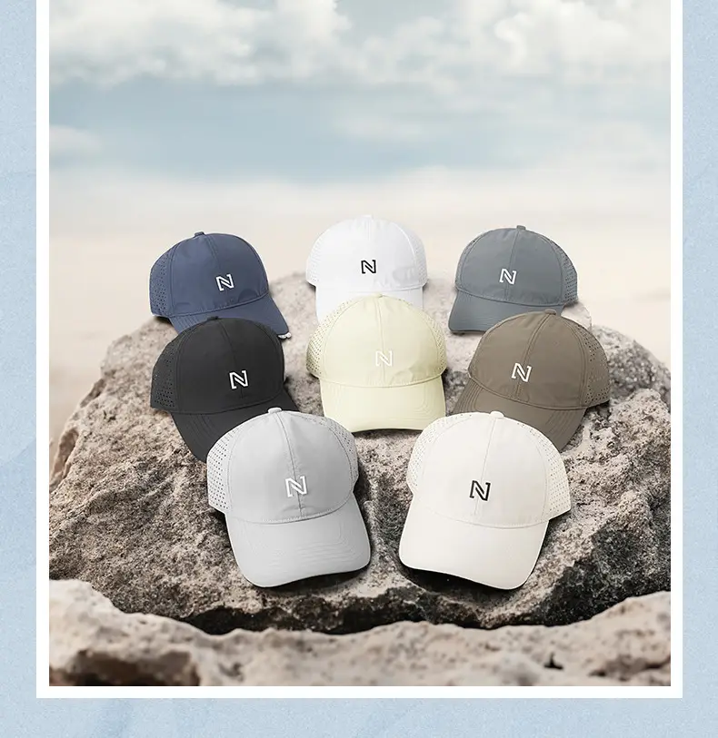 Men Mesh Sun Hat 62CM Adjustable Cap — feature 29