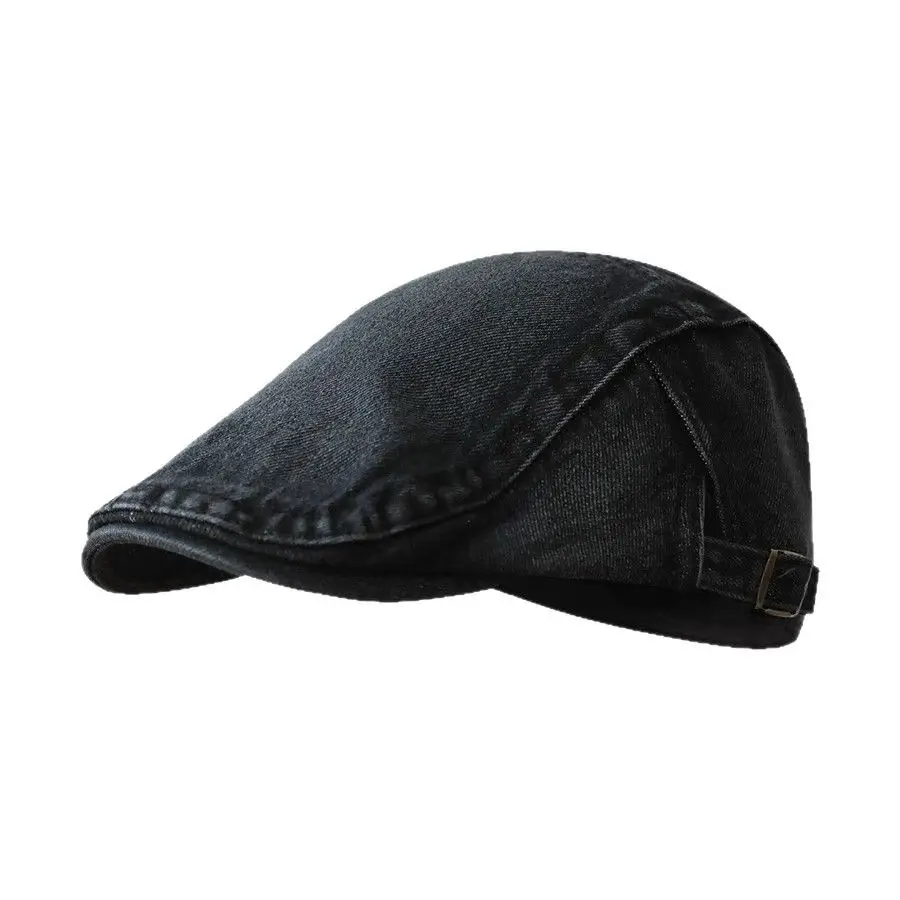 Men Denim Sunshade Cap Adjustable All Match - Image 8
