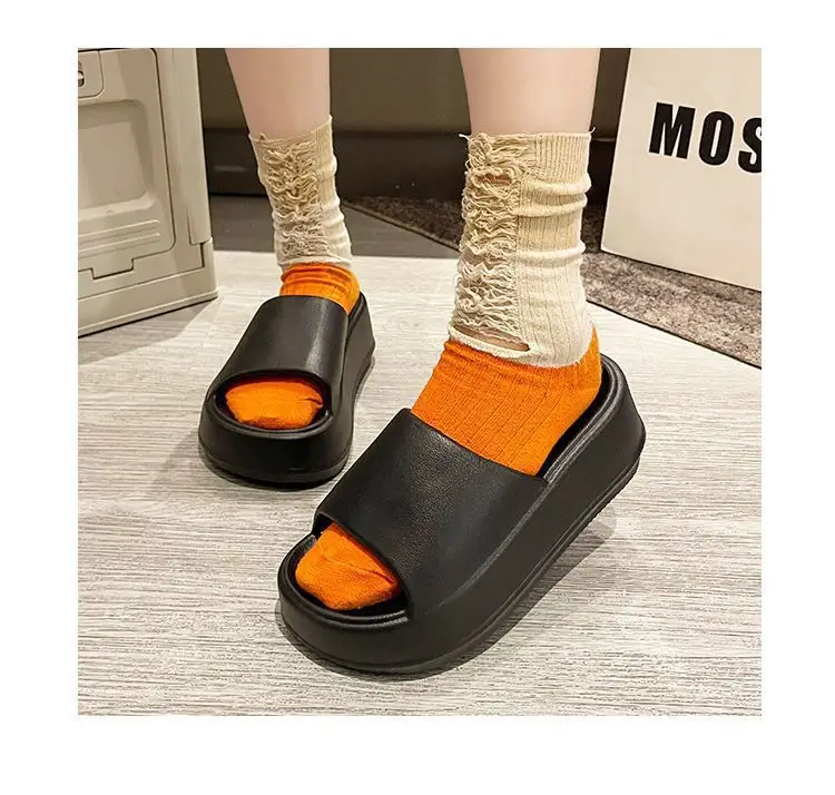 High-Bottom Eva Slippers for Women, Fashionable Home Non-Slip, Anti-Odor Beach Soft Thick-Soled Sandals — feature 24