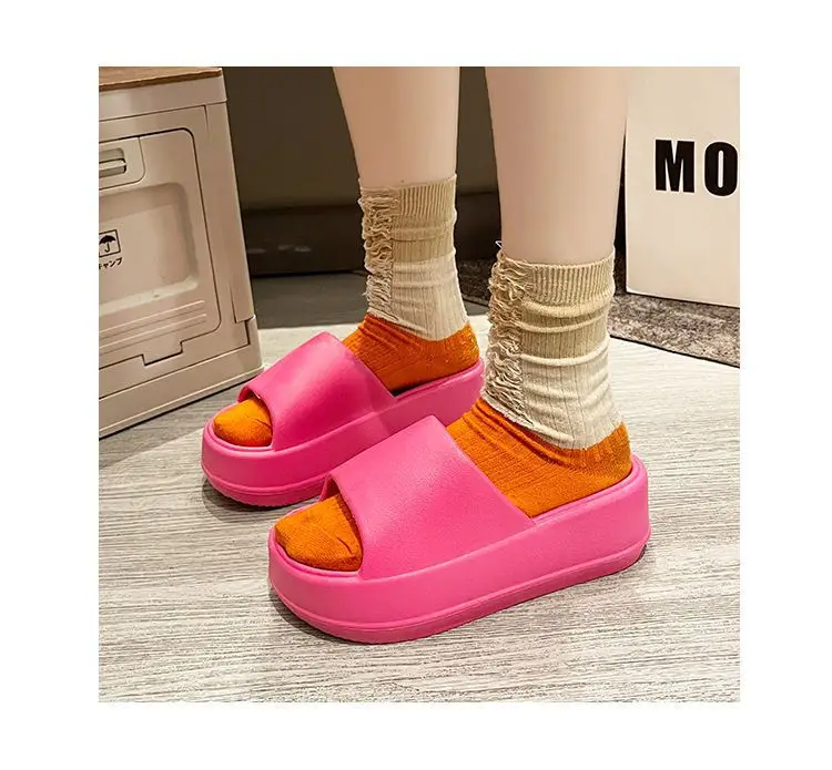 High-Bottom Eva Slippers for Women, Fashionable Home Non-Slip, Anti-Odor Beach Soft Thick-Soled Sandals — feature 37