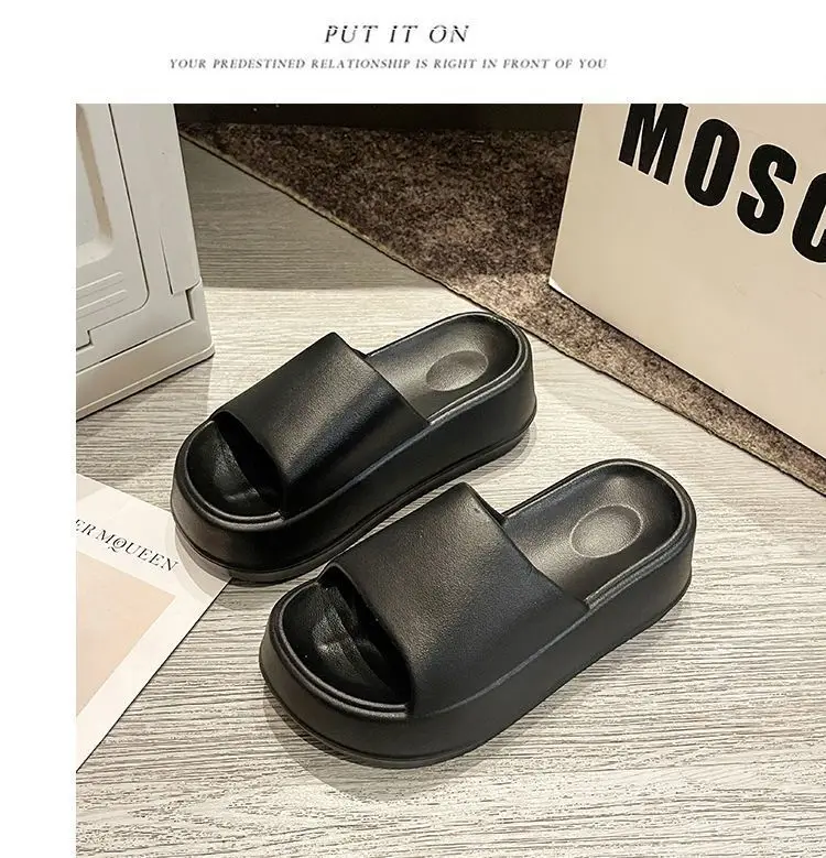 High-Bottom Eva Slippers for Women, Fashionable Home Non-Slip, Anti-Odor Beach Soft Thick-Soled Sandals — feature 41