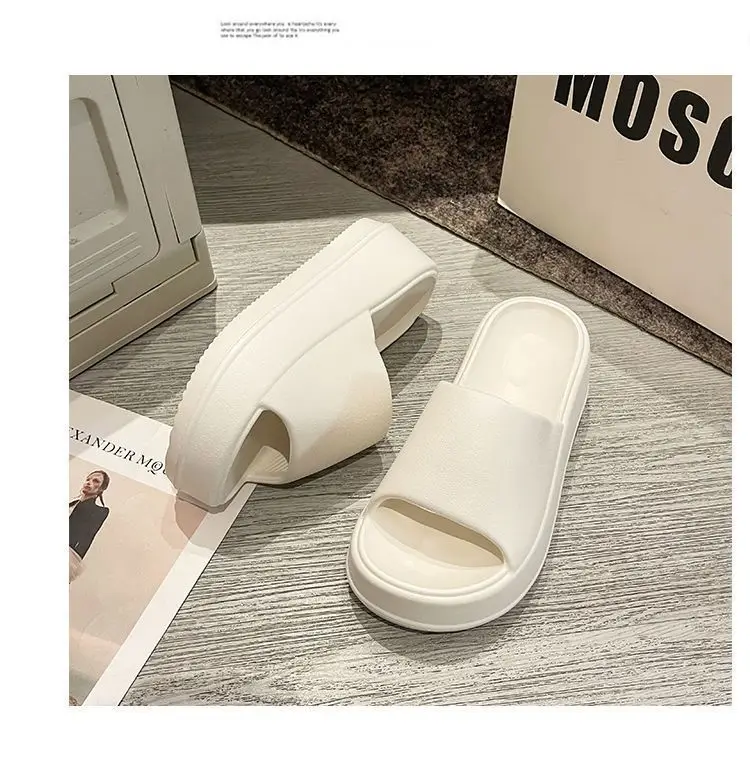 High-Bottom Eva Slippers for Women, Fashionable Home Non-Slip, Anti-Odor Beach Soft Thick-Soled Sandals — feature 43
