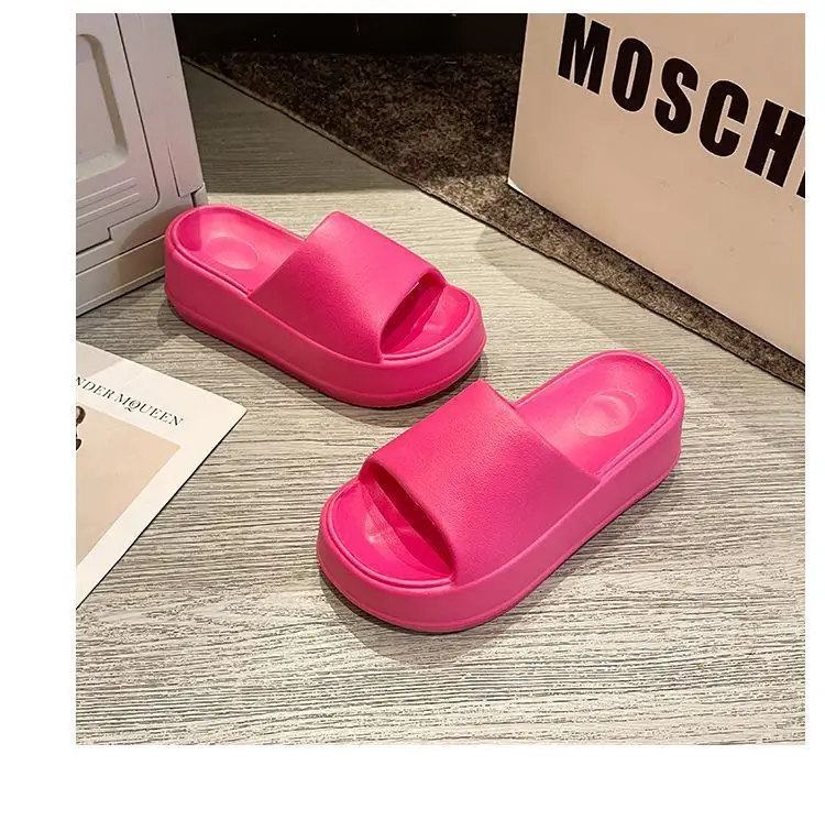 High-Bottom Eva Slippers for Women, Fashionable Home Non-Slip, Anti-Odor Beach Soft Thick-Soled Sandals — feature 45