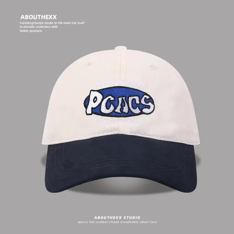 Women Baseball Cap West Coast PCs Skating Brown Black - Image 2