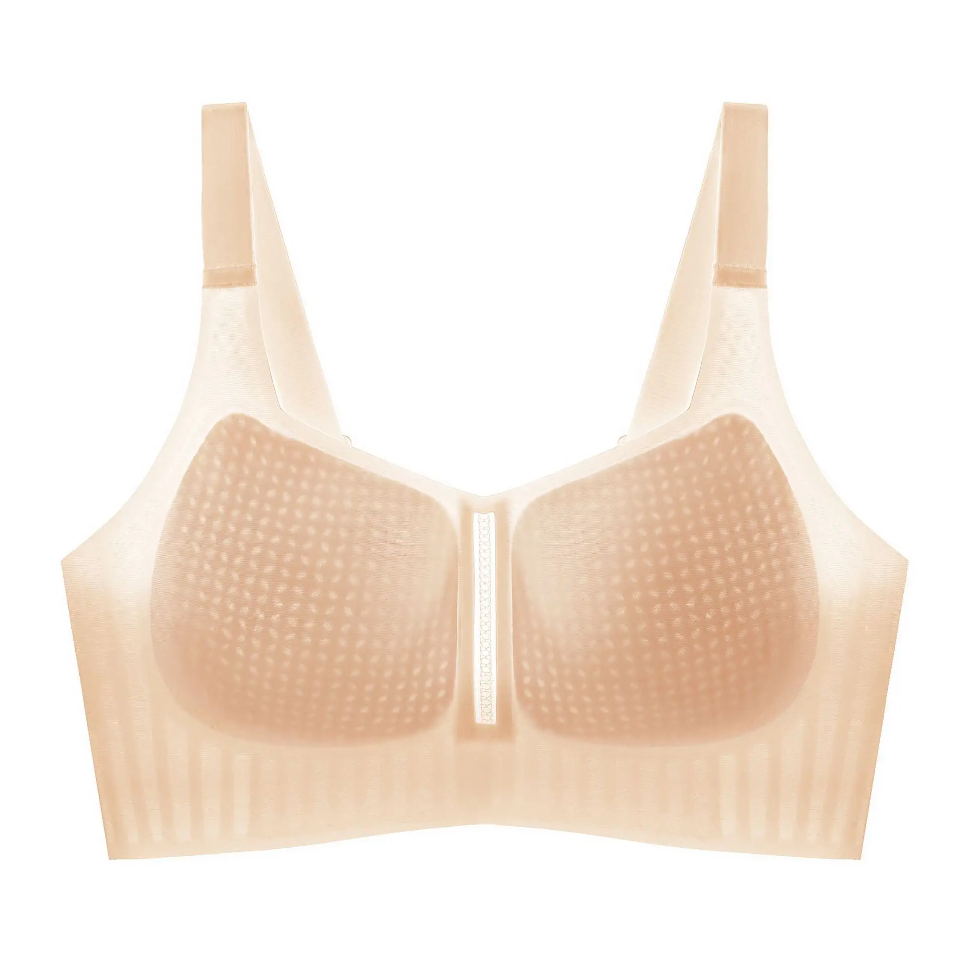 Black Full Cup Bra with Traceless Design