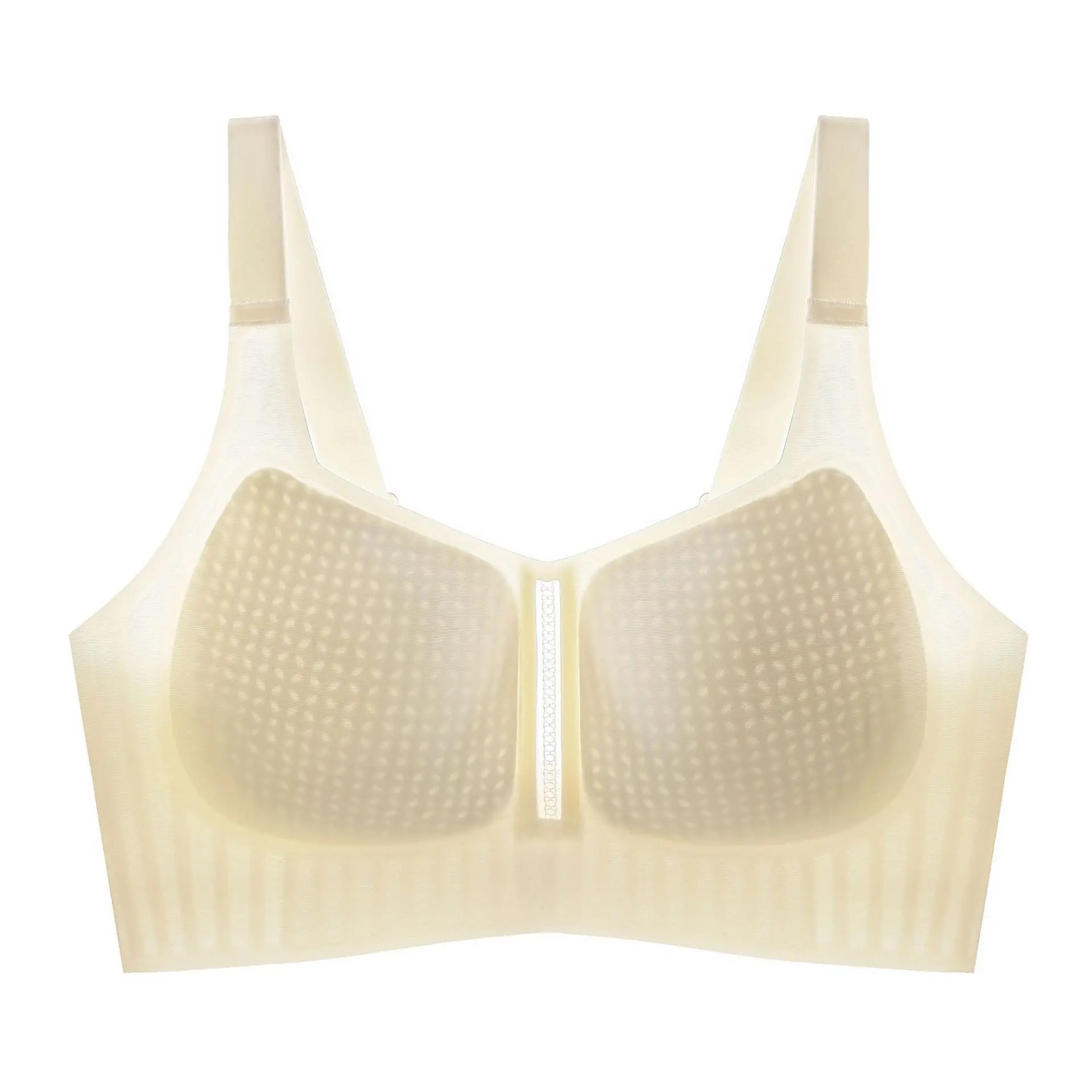 Black Full Cup Bra with Traceless Design