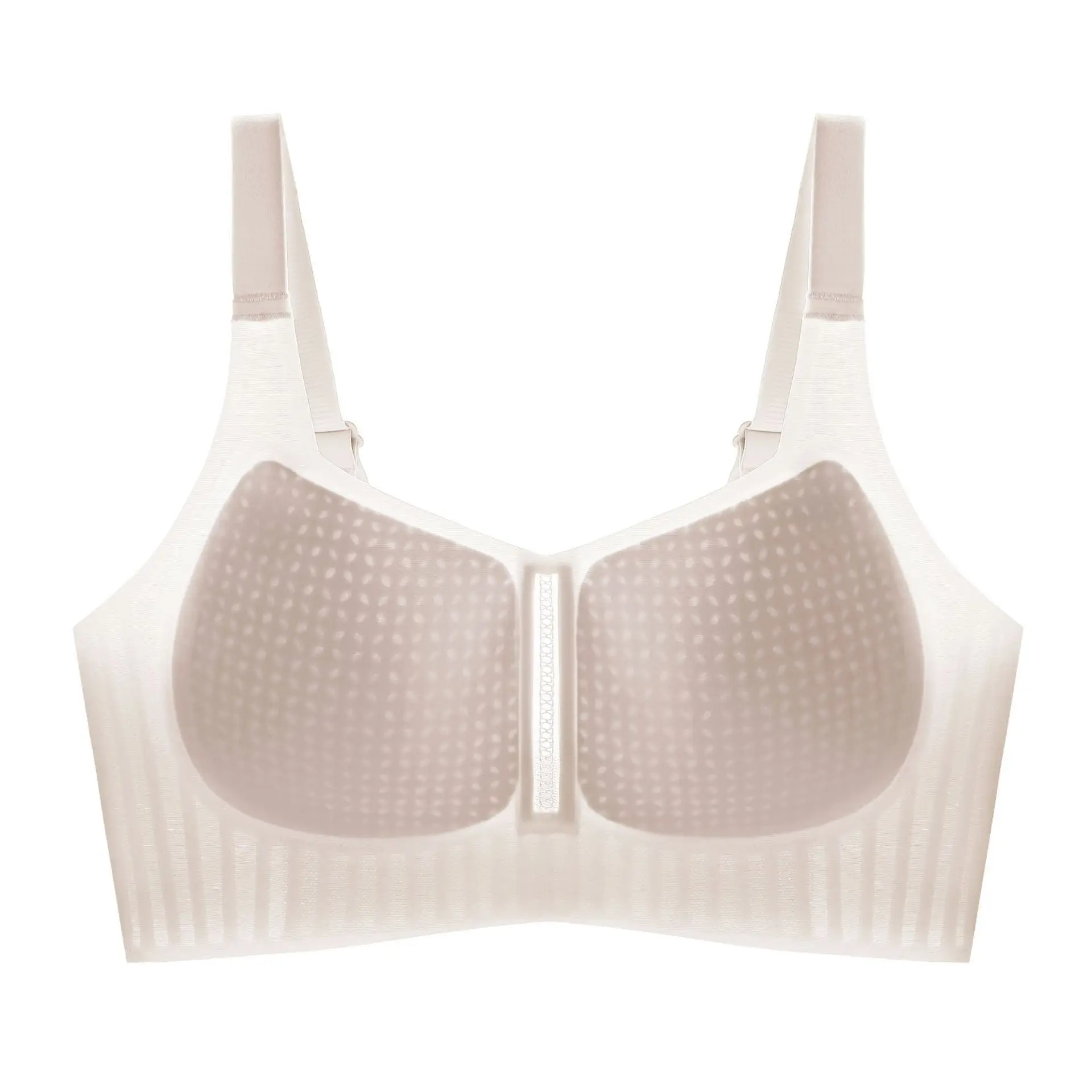 Black Full Cup Bra with Traceless Design