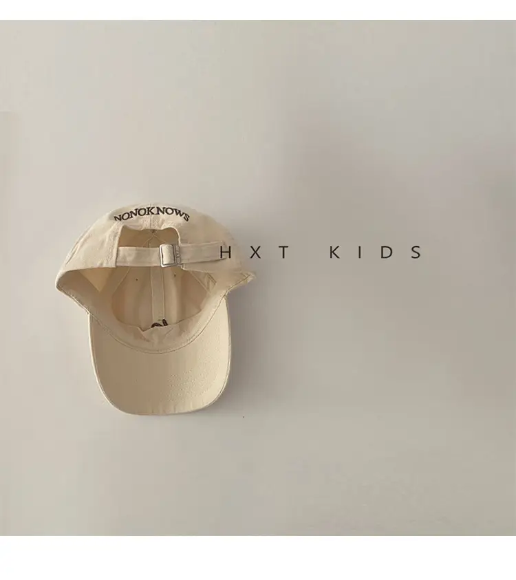 Kids Cap Spring & Autumn Embroidered Korean Sunshade Hat — feature 11
