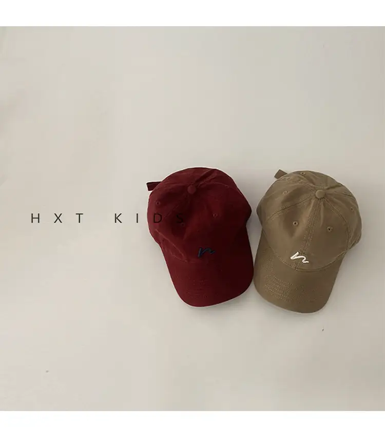 Kids Cap Spring & Autumn Embroidered Korean Sunshade Hat — feature 5