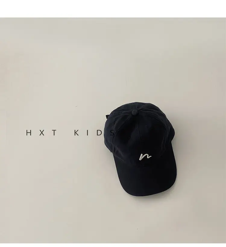 Kids Cap Spring & Autumn Embroidered Korean Sunshade Hat — feature 8