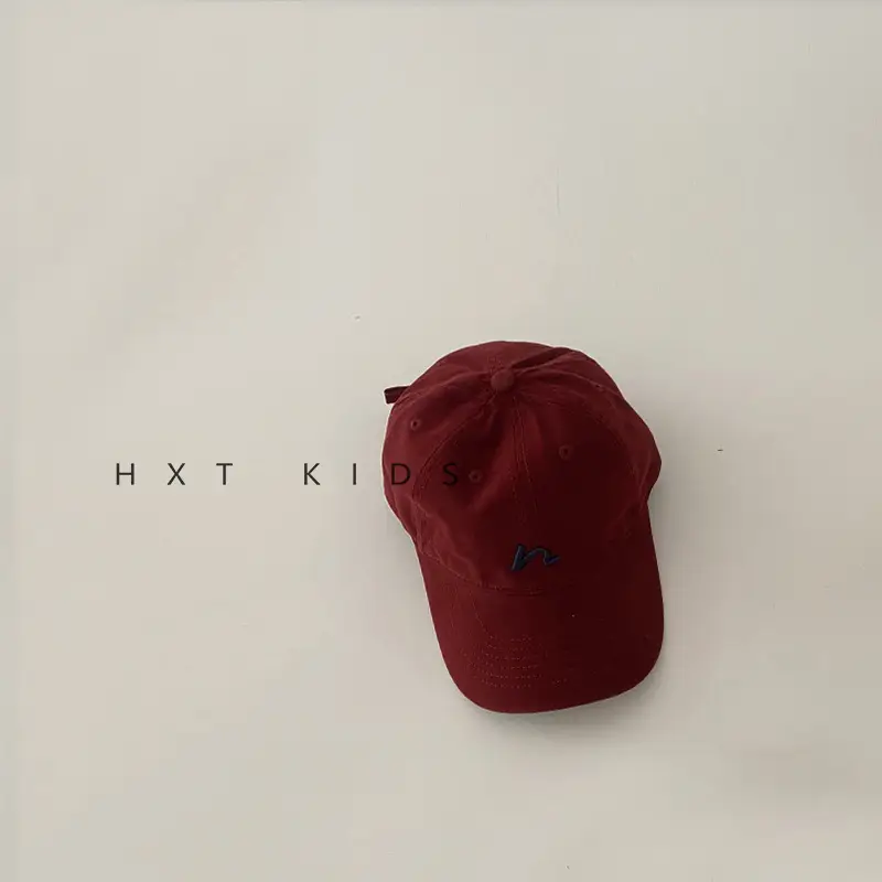Kids Cap Spring & Autumn Embroidered Korean Sunshade Hat - Image 2