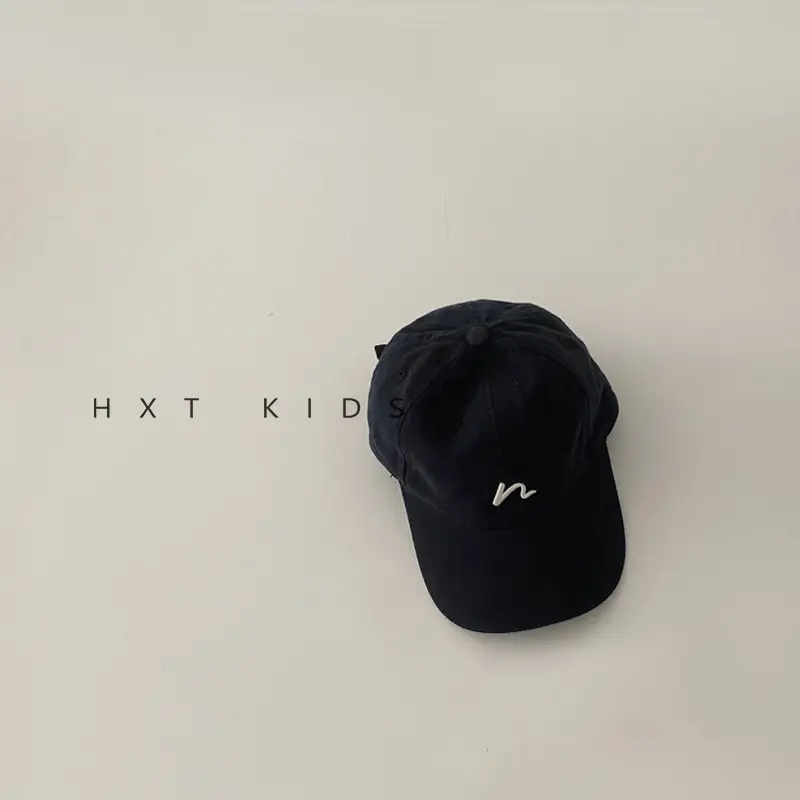 Kids Cap Spring & Autumn Embroidered Korean Sunshade Hat - Image 3