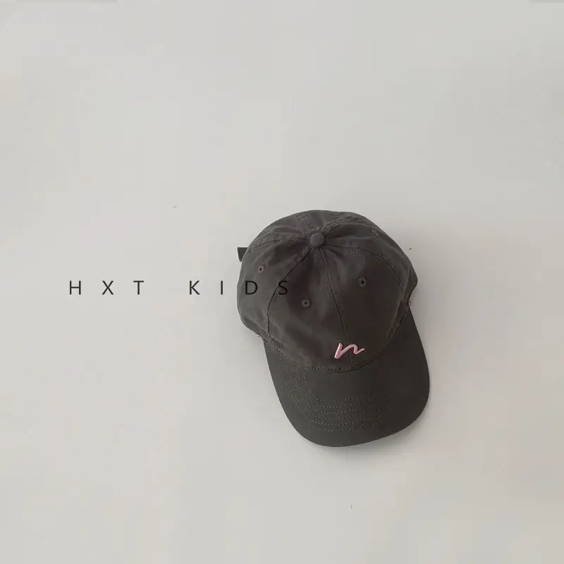 Kids Cap Spring & Autumn Embroidered Korean Sunshade Hat - Image 6