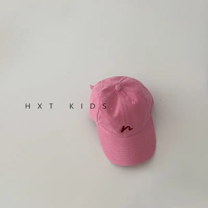 Kids Cap Spring & Autumn Embroidered Korean Sunshade Hat - Image 7