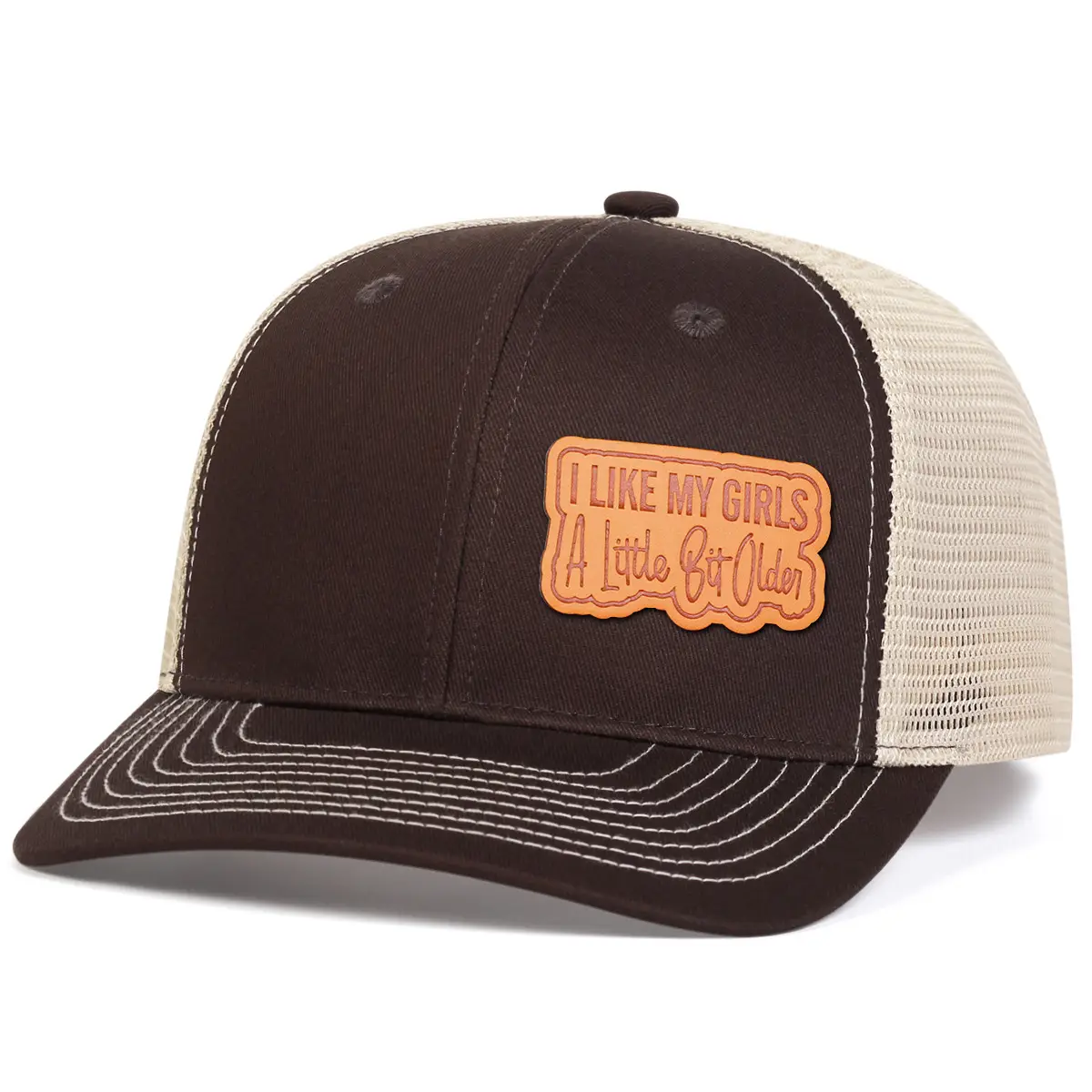 Black Truck Cap with "Like My Girls" Embroidery - Image 4