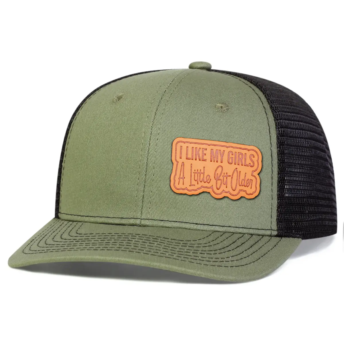 Black Truck Cap with "Like My Girls" Embroidery - Image 5
