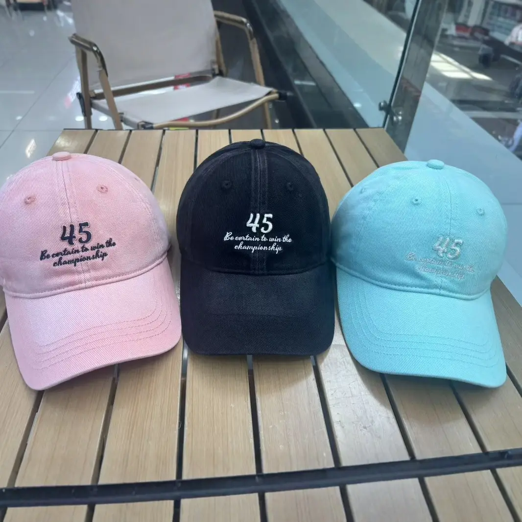 Pink Baseball Cap for Men Women Wide Brim Face - Image 5