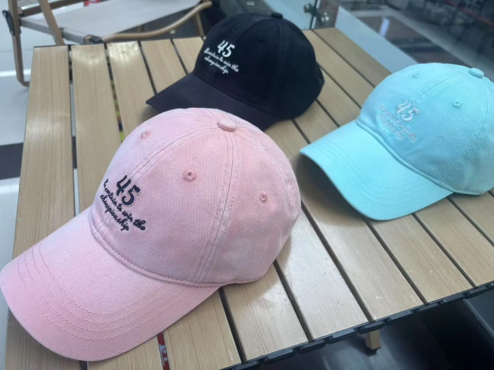 Pink Baseball Cap for Men Women Wide Brim Face — feature 11