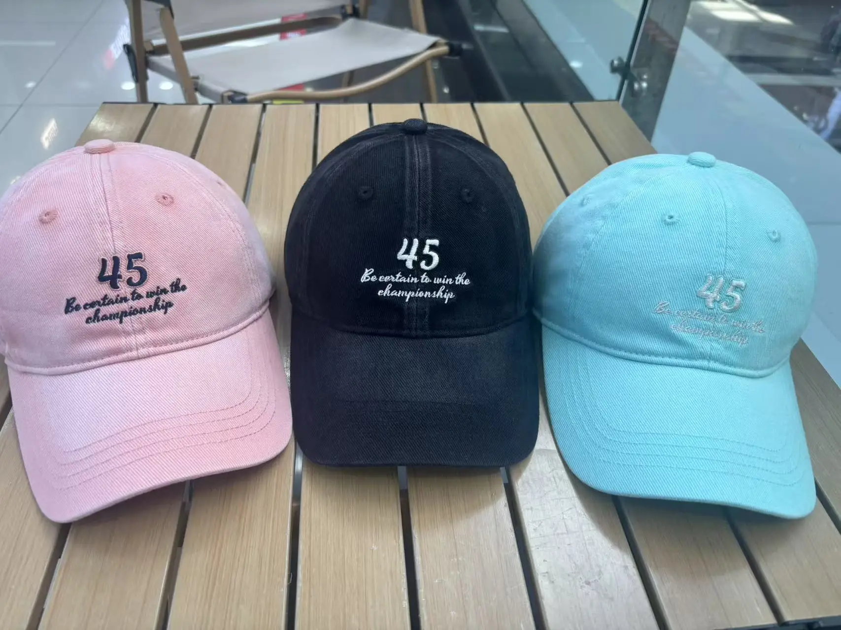 Pink Baseball Cap for Men Women Wide Brim Face — feature 13