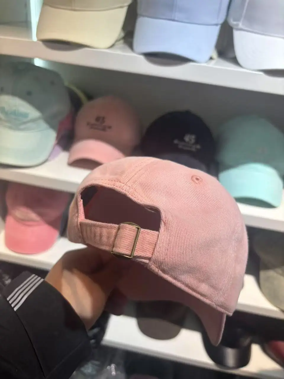 Pink Baseball Cap for Men Women Wide Brim Face — feature 21