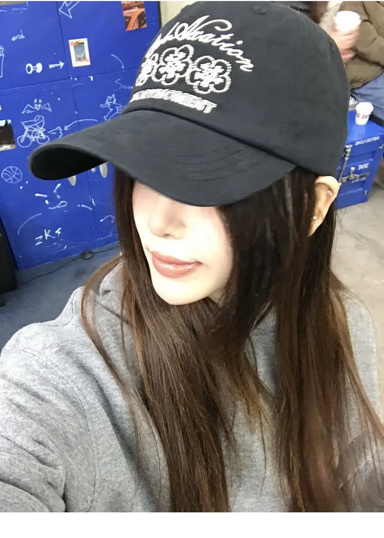 Retro Embroidered Flower Cap Women Spring Summer Casual — feature 20