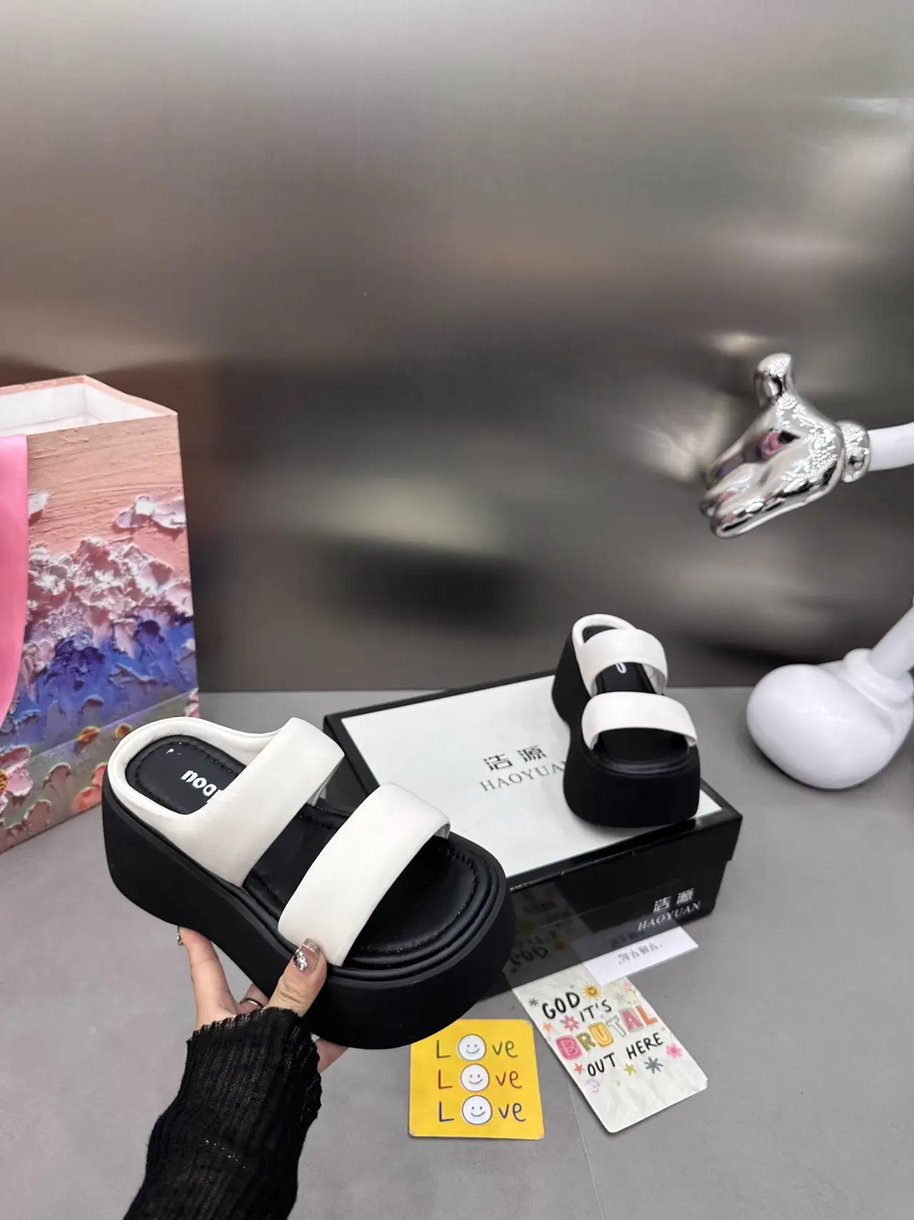 2025 Women's Black Sandals Summer Wear — feature 14