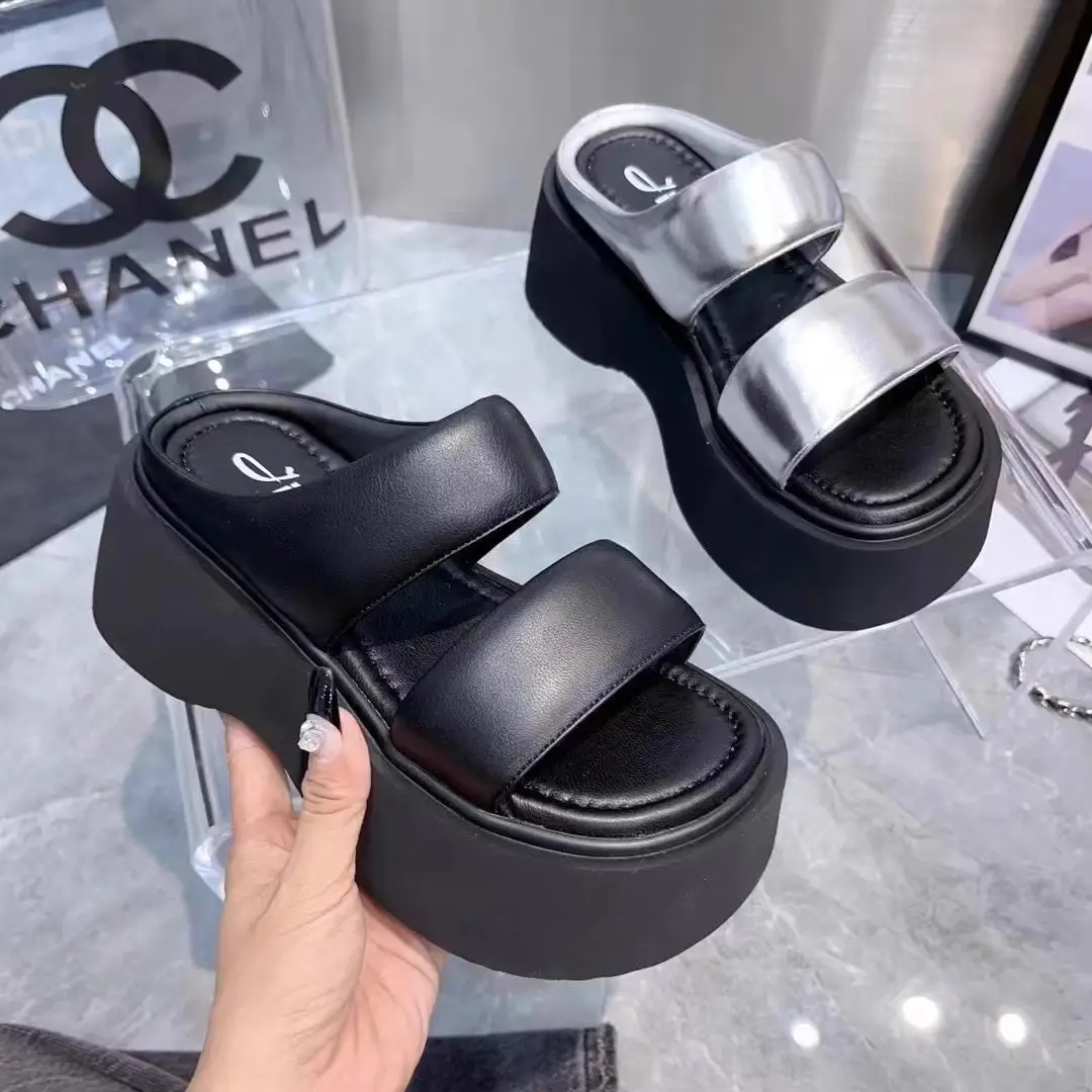 2025 Women's Black Sandals Summer Wear — feature 7