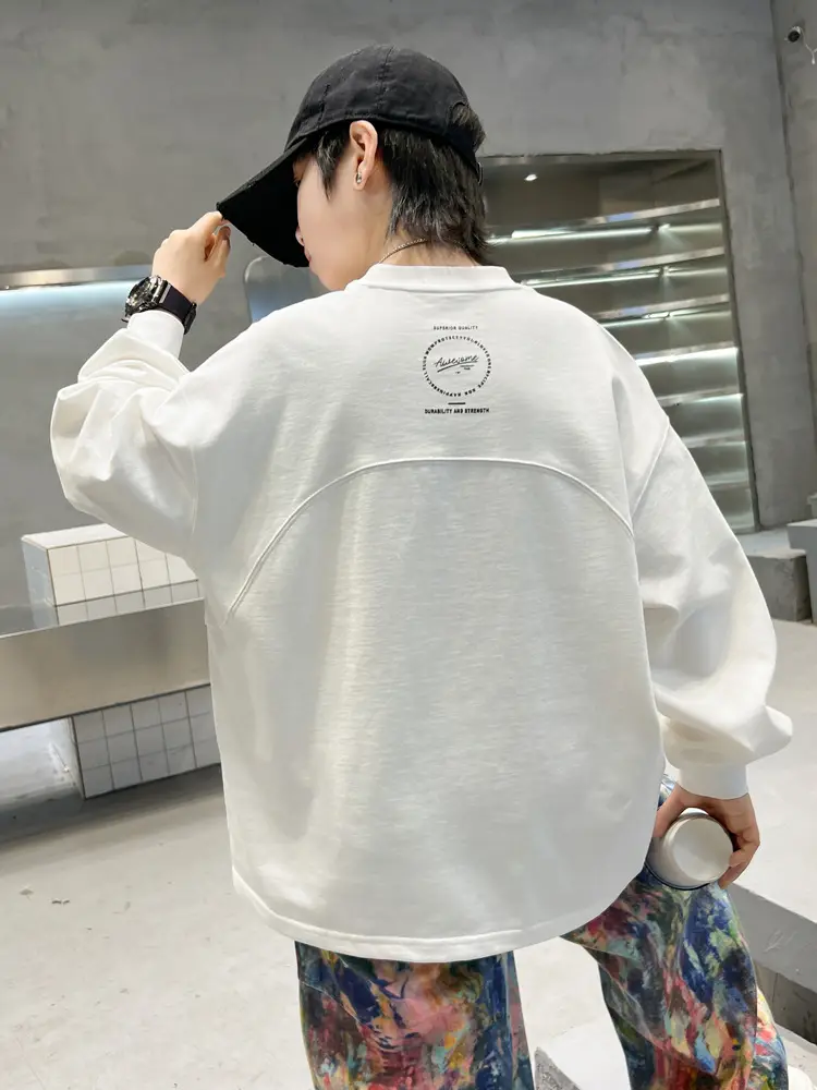 Boys Long Sleeve T-Shirt Black 2026 Spring Top - Image 7