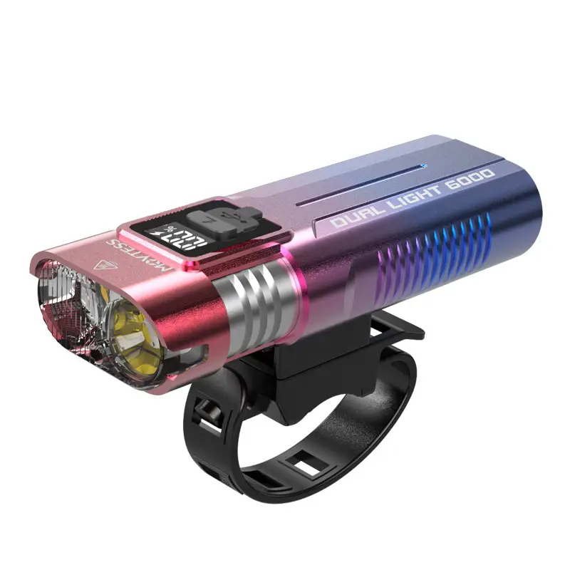 Rechargeable LED Bicycle Night Light Aluminum - Image 9